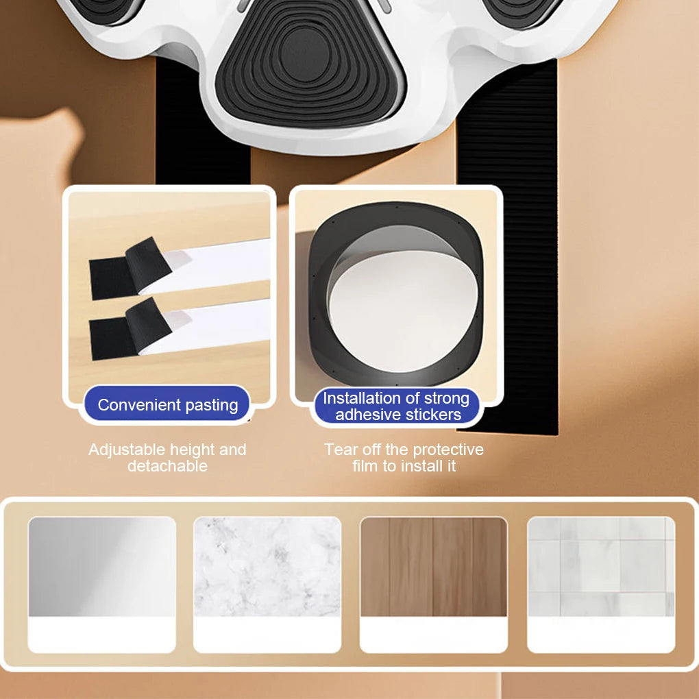 Smart Wall-Mounted Electronic Boxing Trainer with Music and Gloves for Home Workouts